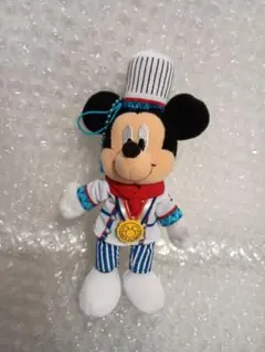 ミッキーマウス シェフミッキー ぬいぐるみ ストラップキーチェーン DISNEY