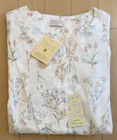 ナルエー narue パジャマ 半袖 上下セット 花柄 ルームウェアのサムネイル