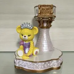 ディズニーストアユニベア プリンセスベア ラプンツェル 小物入れ【ジャンク品】 ディズニーストアユニベア プリンセスベア ラプンツェル 小物入れ