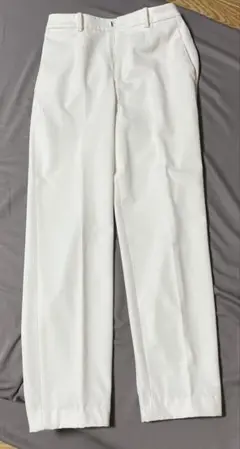 UNIQLO テーパードパンツ　白　S
