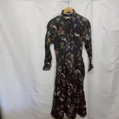 ジーンナッソーズ 花柄 ロングワンピース JEAN NASSAUS L2511のサムネイル
