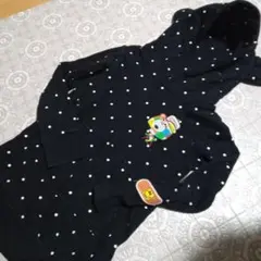 JAM ドット柄 フード付きワンピース