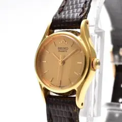 美品 稼働品 SEIKO セイコー レディース腕時計 ヴィンテージ ゴールド