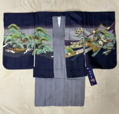 京越　5歳袴12点セット　七五三 男児110〜120cm 美品　肩上げ腰上げ済み
