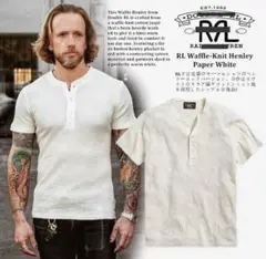 RRL ダブルアールエル ヘンリーネック アメカジ 古着 カーキ 希少サイズ RRL ダブルアールエル ヘンリーネック アメカジ 古着 カーキ