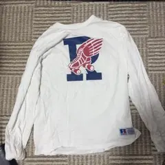 Russell Athletic 長袖カットソー ホワイト 2L