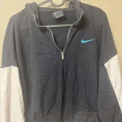 Nike フルジップパーカー XL ブラック/ホワイト