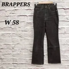 ブラッパーズ 【W 58】 ブーツカットデニムパンツ ジーパン ブラックのサムネイル