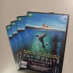 未開封 ブループラネットⅡ 4枚DVD レンタル仕様盤