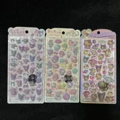 正規品 サンリオ うるちゅるポップシール 日焼け キテイ マイメロ クロミ