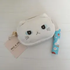【未使用】ポール＆ジョー 猫ポーチ＆リップセット（未使用リフィル付）