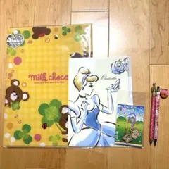 ディズニー キャラクター文房具 묶음 판매