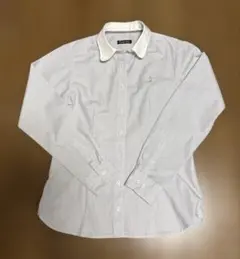 Eastboy グレー×白ストライプシャツ　9号のサムネイル