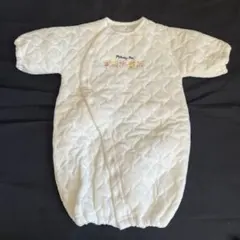 ホワイト ツーウェイドレスオール 日本製 50〜70cm