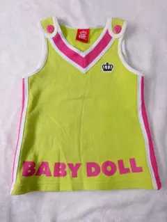 BABYDOLL ノースリーブ ワンピース 80cm