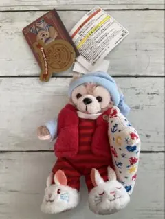 ダッフィー 限定版 ぬいぐるみバッチ　ディズニー