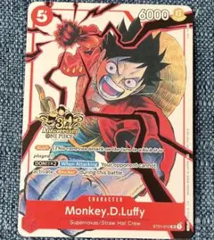英語版ワンピースカード ルフィ ニカ Monkey.D.Luffy - メルカリ