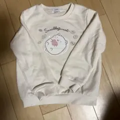 a.v.vすみっコぐらし　しろくま　ねこスウェット　トレーナースパンコール120