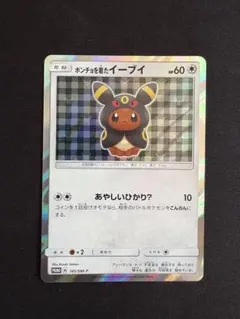 ポンチョを着たイーブイ ブラッキー PROMO SM-Pプロモカード 141…のサムネイル