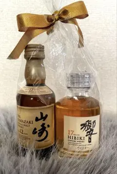 か*い様 響 12年 50ml 山崎 12年 50ml セット [オマケつき] 響12年 50ml & 山崎 12年 50ml ウイスキーセット - メルカリ