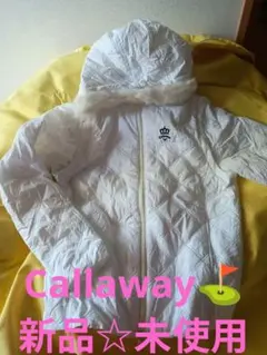 新品☆未使用☆箱入り　Callaway レディース L ホワイト　キャラウェイ