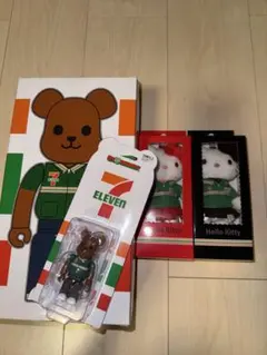 セブンイレブン限定 BE@RBRICK ハローキティ 4点セット 未開封 - メルカリ