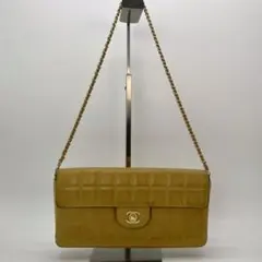 CHANEL チョコバー ラムスキン チェーンショルダーバッグのサムネイル
