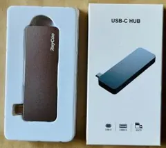 【現品限り☆大特価❣】USB-C HUBポート 6in1 USBハブ　1台多役