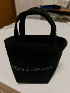 DEAN & DELUCA ミニバッグ 黒 ディーンアンドデルーカ