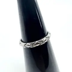CHANEL シャネル リング 指輪 ココクラッシュ 3PD プラチナ 8号のサムネイル