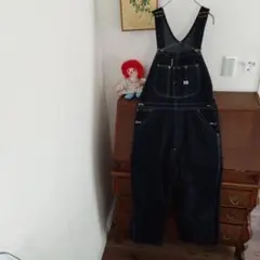 Lee ダークデニム オーバーオール
