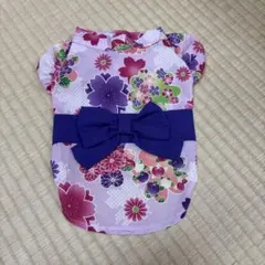 犬服　和装　浴衣