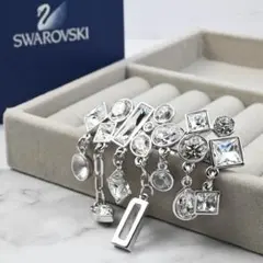 箱付き✨SWAROVSKI スワロフスキー ヘアピン クリスタルストーン装飾