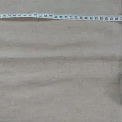 ダブルガーゼ　ハーフリネン　無地　きなり