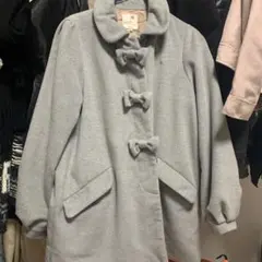 グレー コート Mサイズ リボン 森ガール フェアリー ガーリー archive