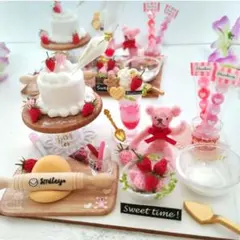 No.E2　生クリーム絞り中♪ケーキ作りセット