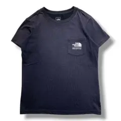 【F2183】THE NORTH FACE　ポケットTシャツ　サイズS　ブラックのサムネイル