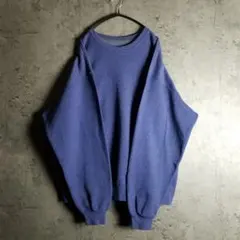 FRUIT OF THE LOOM 無地スウェット くすみブルー US古着 XL