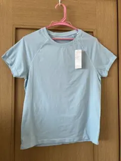 新品未使用品TOPVALU ☆成型半袖Tシャツ ☆ライトグリーン ☆Lサイズのサムネイル