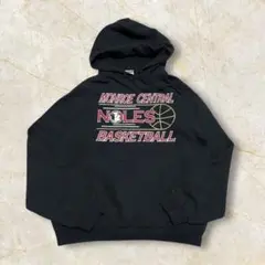 00s NOLES カレッジ 肉厚 スウェットパーカー US古着 プルオーバー