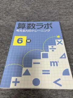 算数ラボ 考える力のトレーニング 6級