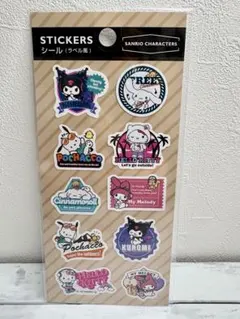 サンリオキャラクター シール（ラベル風）