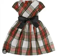 Ralph Lauren タータンチェック柄ワンピース