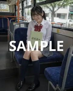 t950 AI美女 清楚系 コスプレ制服 L判写真