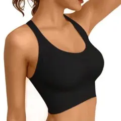 【M】揺れないスポブラ　スポーツブラ　ピラティス　ヨガ　フィットネス