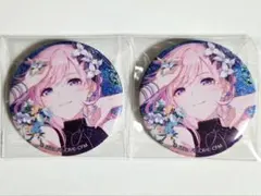 巡音ルカ グリッター缶バッジ 10b