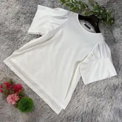 ✨LAUTREAMONT✨サイズ38(M) 半袖ブラウス ホワイトのサムネイル