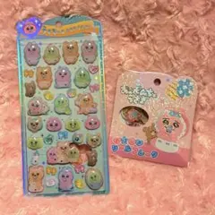 【新品正規品】 おぱんちゅうさぎ うるちゅるポップシール おはじきシールフレーク