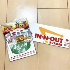 【未使用品】IN-N-OUT Burger シェフハットセット