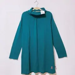 【新品未使用】drug store’s タートルネック チュニック 綿100%